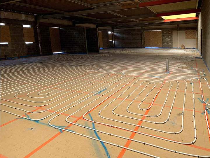 Installation plancher chauffant Villeneuve-d'Ascq